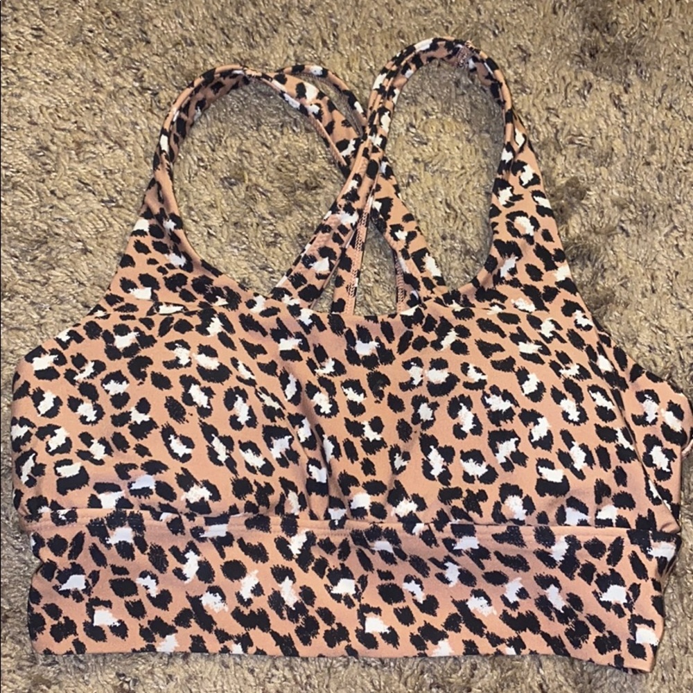 Aerie Leopard Sports Bra!